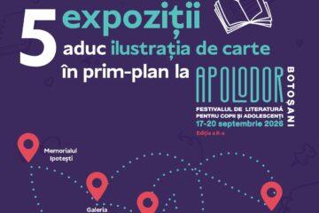 Cinci expoziții desenează harta ilustrației de carte la Festivalul APOLODOR