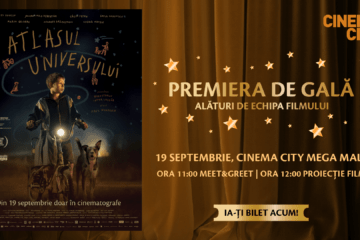 „Atlasul Universului” invită copiii și părinții la premiera de gală de la Cinema City Mega Mall și premiază spectatorii de la Cinema City cu o excursie în Spania!