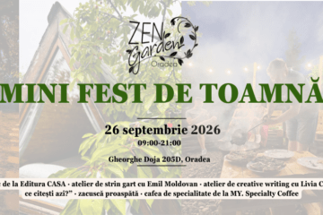 Mini festival de toamnă la Zen Garden Oradea: loc de întâlnire și dialog pentru producători și afaceri locale