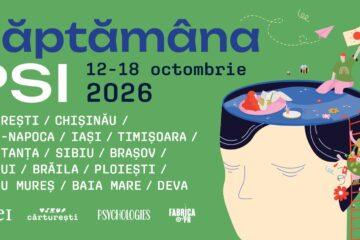 Săptămâna PSI revine în 14 orașe cu 37 de întâlniri despre relații și echilibru interior. Programul întâlnirilor